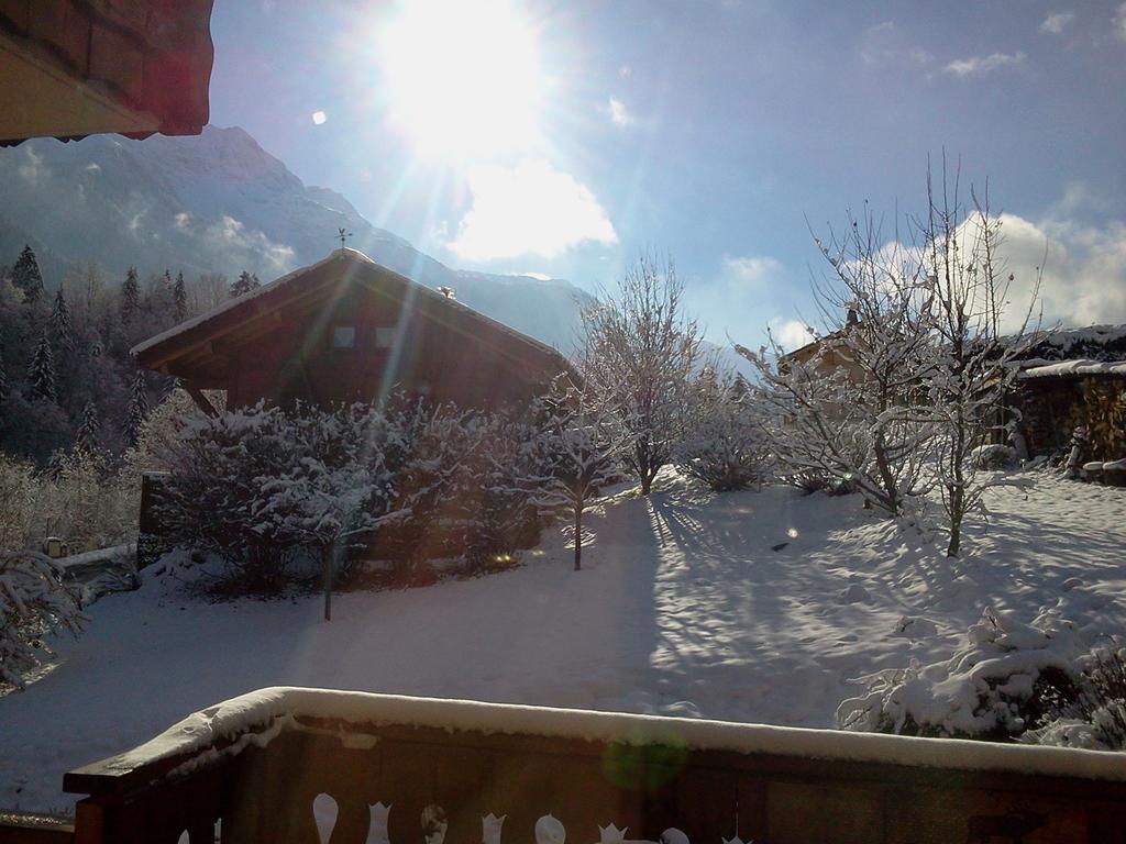 Chalet Independant " L'Anfian-Ne" Les Contamines-Montjoie Oda fotoğraf